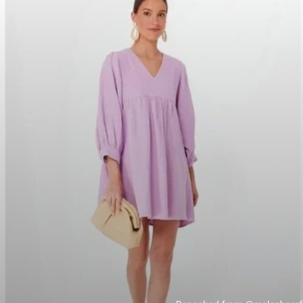 Tuckernuck Millie Dress Lavender Size Small